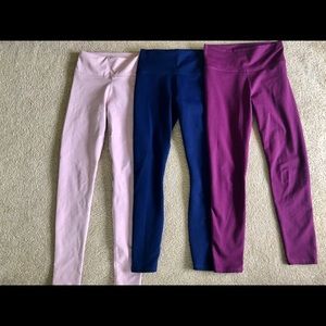 3 pairs of XS Fabletics leggings for $40